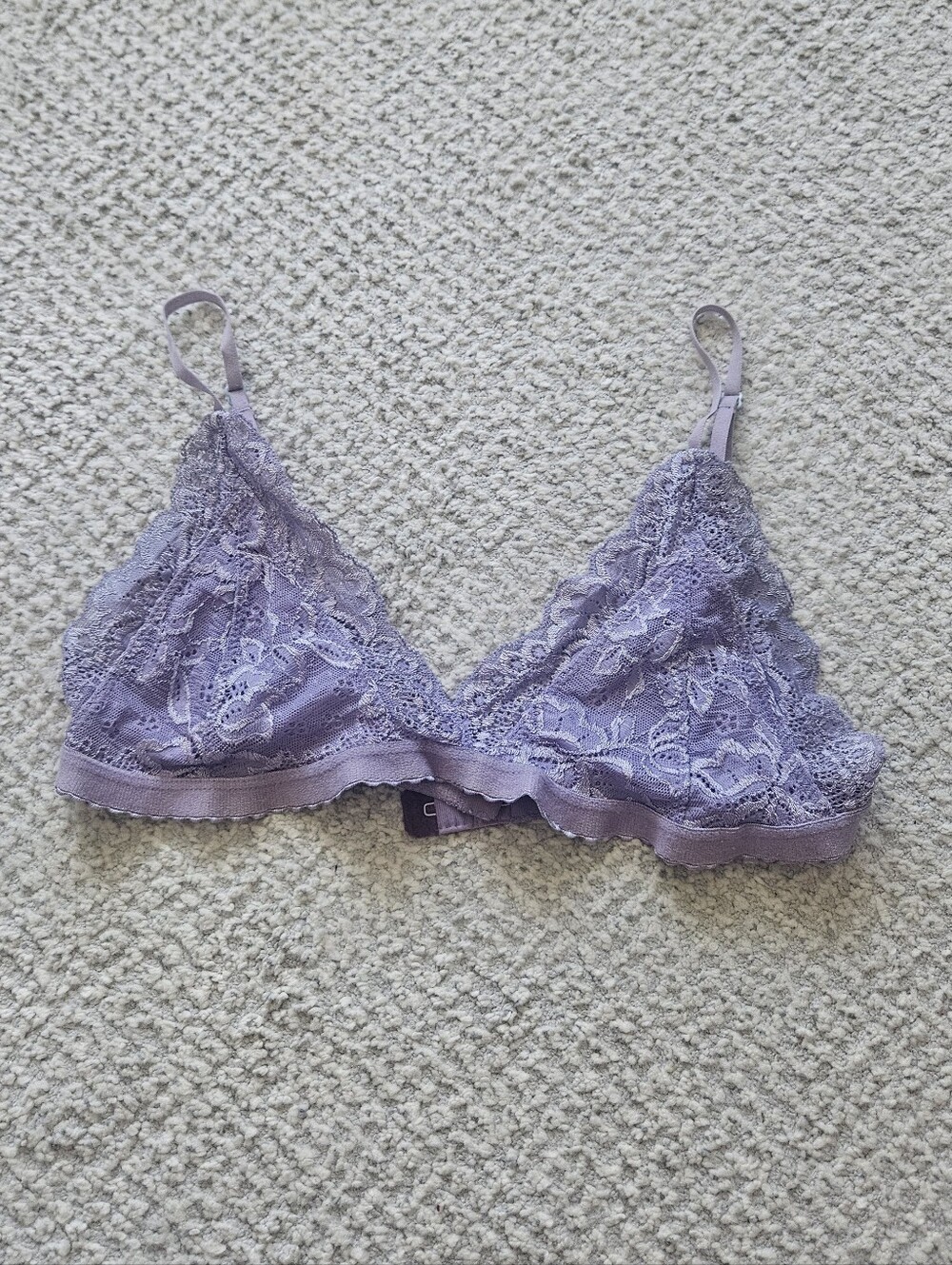 TALULA Bralette Black Lace Cream Lingerie XS Aritzia